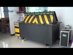 Tempo de elevação ajustável 1-3s Barreira de segurança hidráulica com proteção contra ferrugem de pintura duas vezes