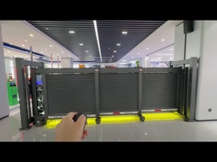 Portão de encolhimento deslizante