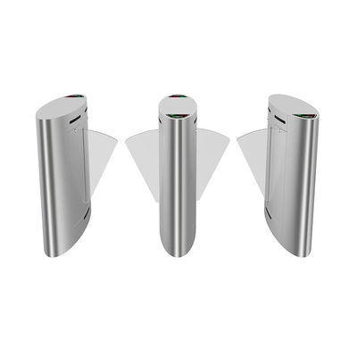 comprar Sistema elegante do controle de acesso da porta do torniquete do reconhecimento de cara da barreira da aleta da porta do defletor online manufacture