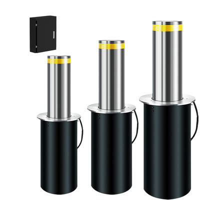 comprar Barreiras de suportes retráteis hidráulicos de 600 mm de altura com trilho de guia de placa de cromo online manufacture