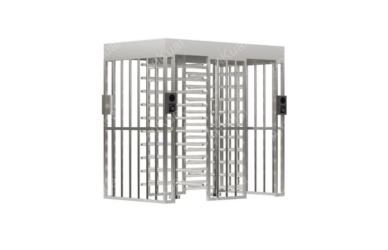 comprar Turnstile de entrada de altura total com consumo de energia de 100 W e interface de comunicação RS485 online manufacture