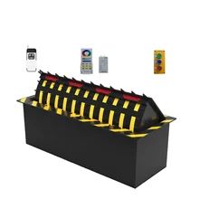 comprar Sistema de barricada de estrada de autocolante amarelo e preto com proteção contra ferrugem e pintura duas vezes online manufacture