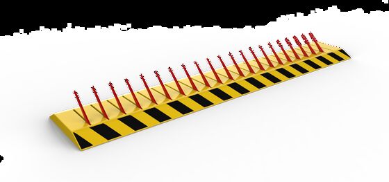 comprar A3 Ferro Roda de carro Sabotagem Tamanho de linha única não enterrada L Personalizável W 550 H 80mm Solução durável e de segurança do veículo online manufacture