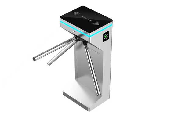 comprar Sistema de Controle de Acesso de Segurança Interface de Comunicação RS485 Porta de Barreira de Aço Inoxidável Torneador Automático de Tripódio online manufacture