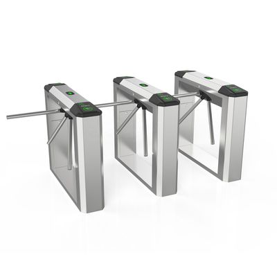Leitor de cartão automático de IC do torniquete do tripé dos torniquetes duráveis da segurança do canteiro de obras SS304