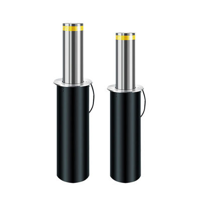 postes de amarração retráteis hidráulicos elétricos automáticos de 600mm 304 postes de amarração de aço inoxidável