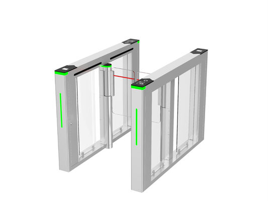 Controle de Acesso Biométrico Automático de Alta Velocidade Flap Portão Turnstile de Segurança para entrada de visitantes
