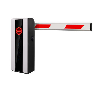Porta de barreira de pedágio de 24 V com servomotor Segurança Estacionamento automático Porta de barreira de braço telescópico
