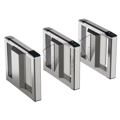 Barreira de velocidade de flaps de alta segurança de longa duração: Portões de flaps de metro de digitalização de cartões