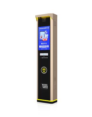 P829 Terminal de reconhecimento de matrícula com controlo de barreira de relé LCD exterior de 18,5 polegadas e gabinete de aço IP54